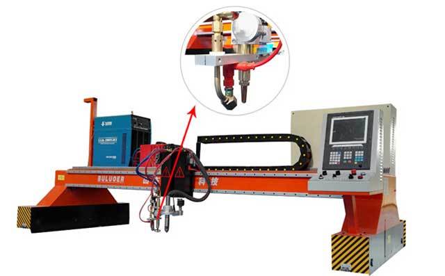 龍門式等離子數控火焰切割機實物圖