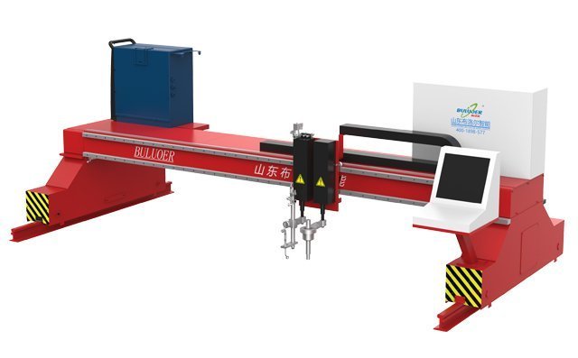 配置一等離子一火焰的龍門式切割機