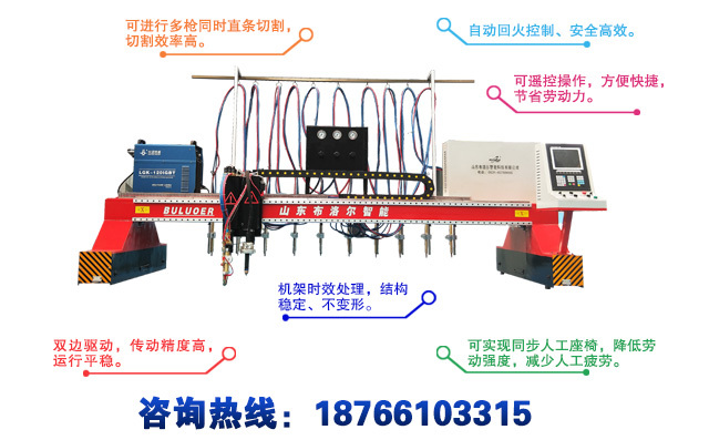 龍門式直條數(shù)控切割機